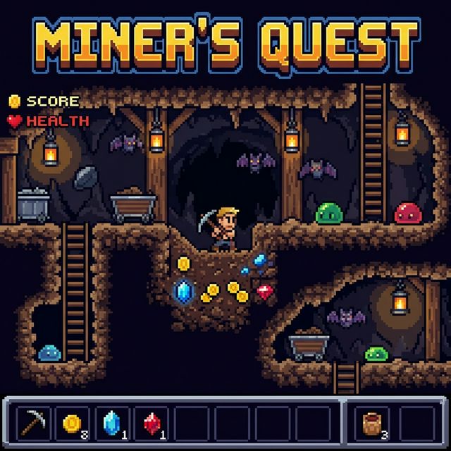 Coin Miner — Mining 2D minigame