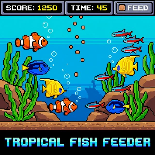 Fish Feeder — Simulation 2D minigame