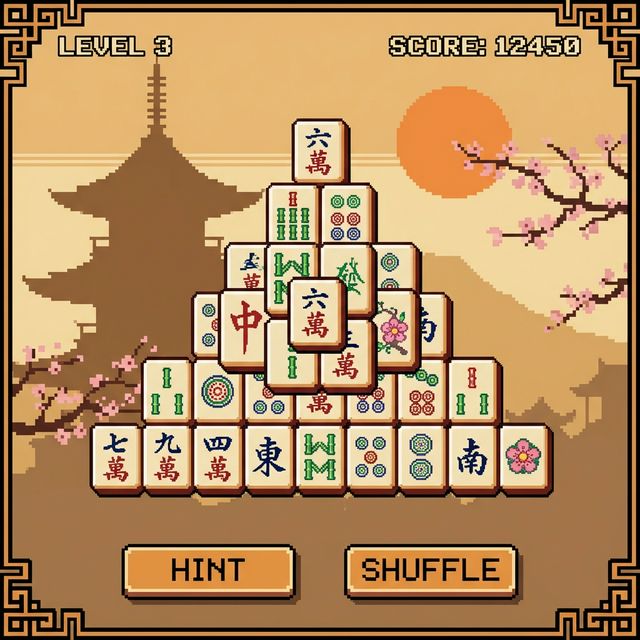 Mahjong — Classic 2D minigame
